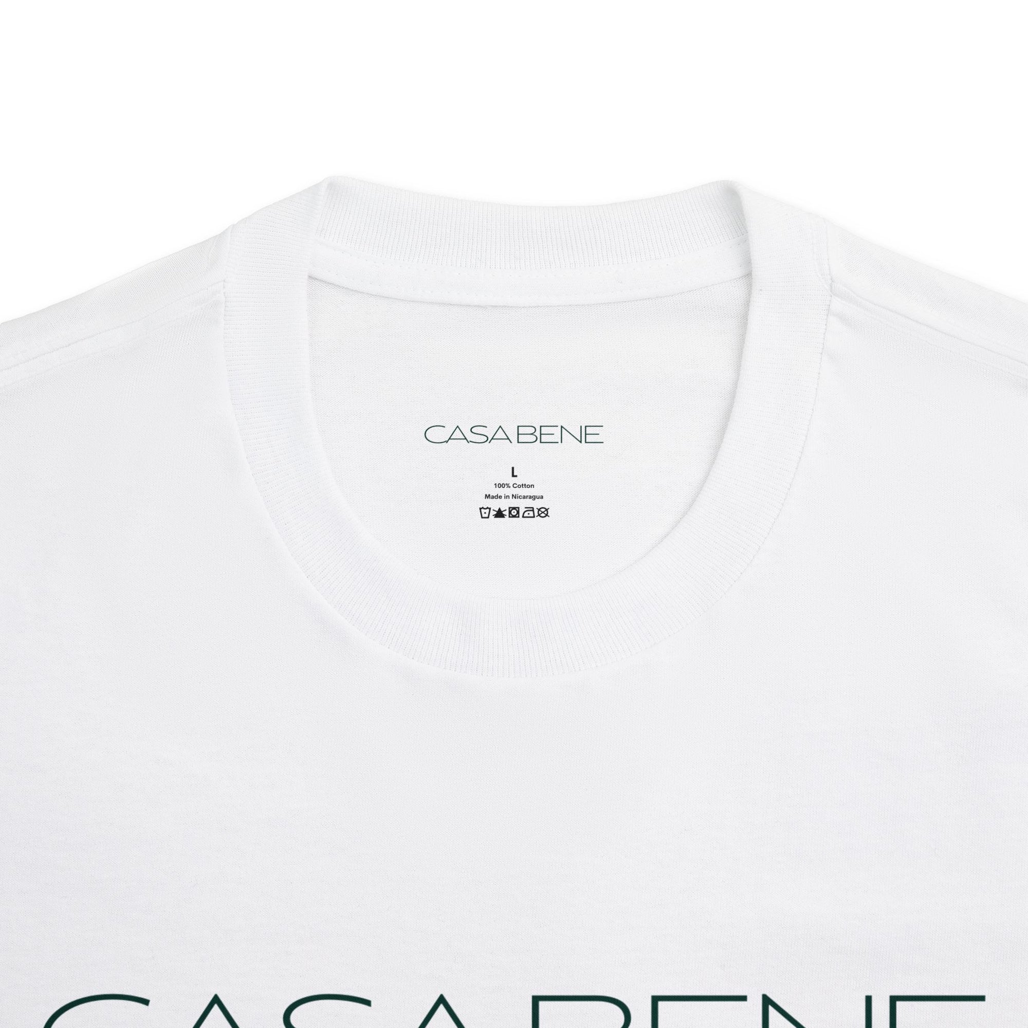 CASA BENE® Blanco T-Shirt