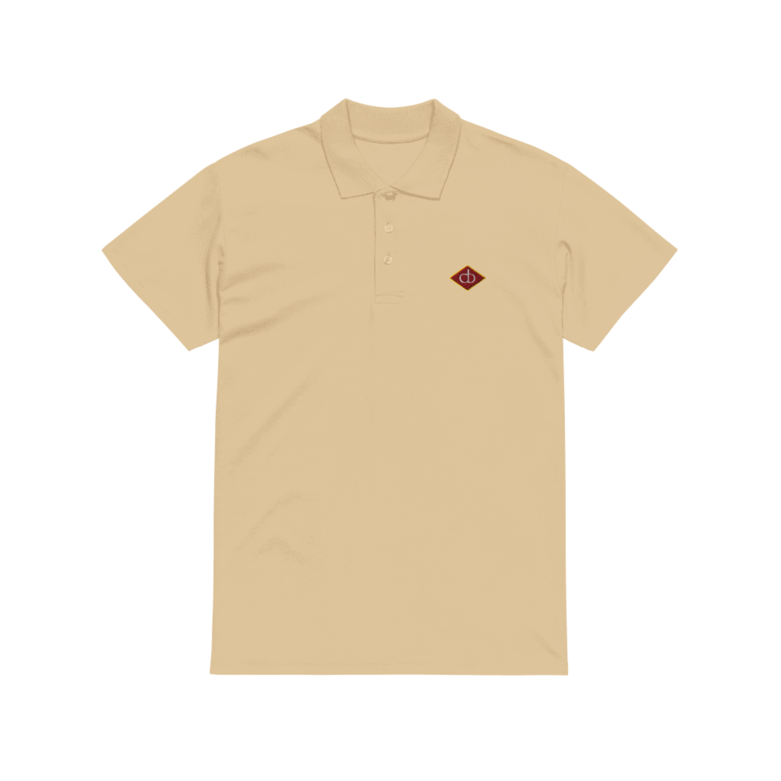 CASA BENE® Polo Crema T-Shirt